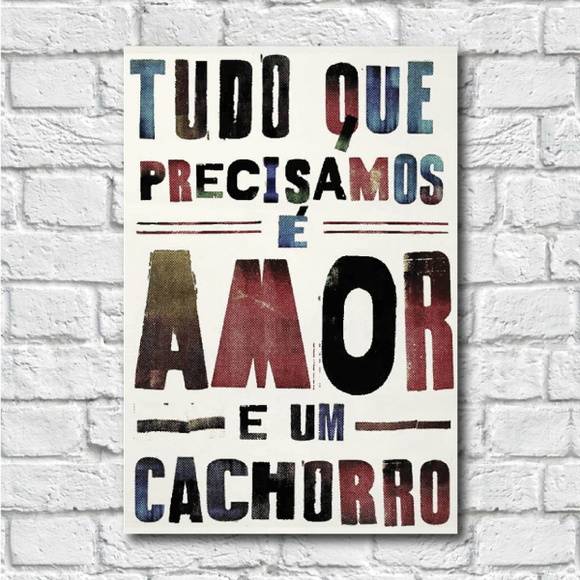 O Imã de Geladeira - Amor e um Cachorro custa R$ 3,95 na Elo7. O Imã de Geladeira - Amor e um Cachorro custa R$ 3,95 na Elo7.