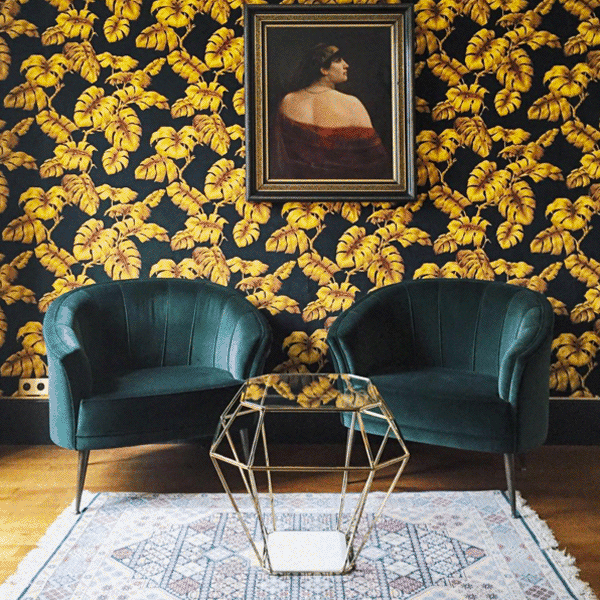 10 vezes em que o papel de parede transformou o ambiente