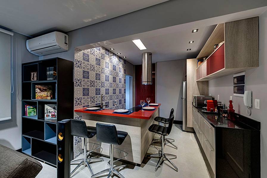 Apartamento de 55 m² em Santos é inspirado em lofts de Nova York