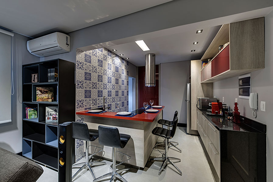 Apartamento de 55 m² em Santos é inspirado em lofts de Nova York