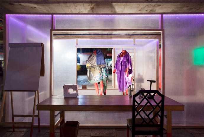 Parte do Ateli&ecirc; de [Ciber]costura no SESC Pomp&eacute;ia de S&atilde;o Paulo.