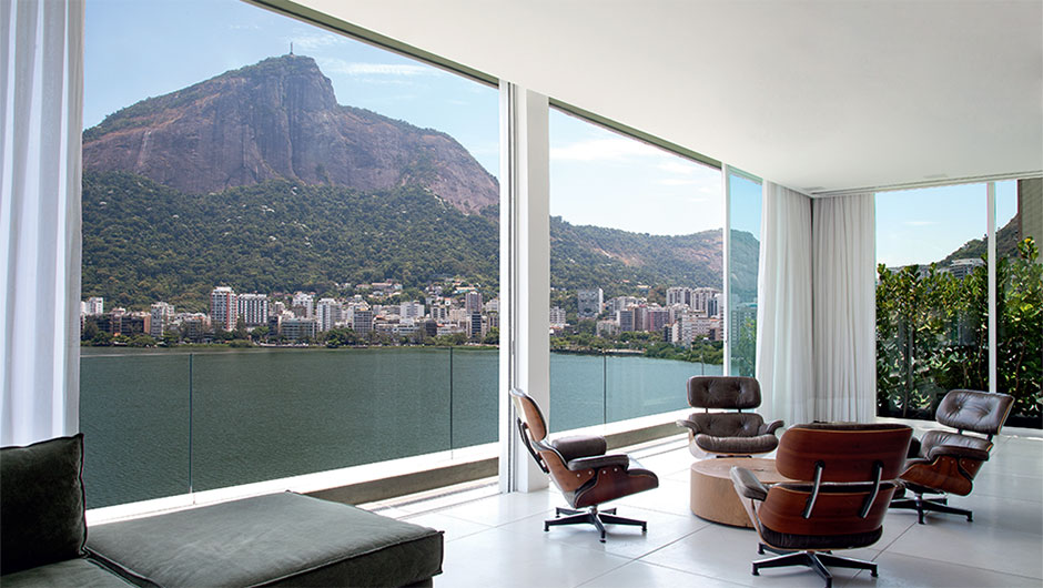 Apartamento emoldura o cartão postal mais famoso do Rio de Janeiro