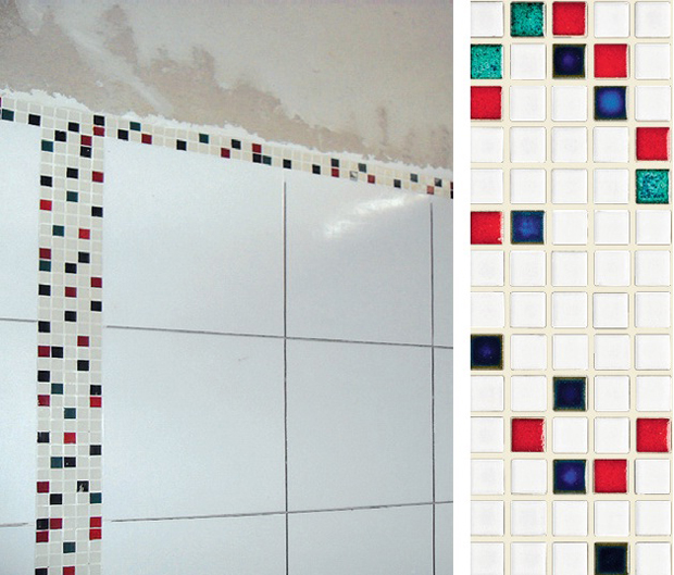 Solução para erro na colocação de pastilhas de porcelana