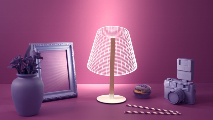 Luminárias lançadas por estúdio israelense tem efeito 3D