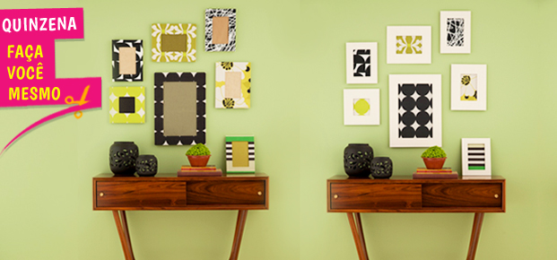 Tecido na moldura ou quadro de tecido?