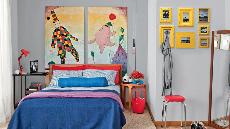Quarto décor alegre