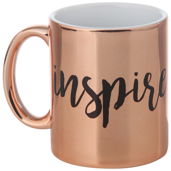 Caneca (300 ml) Wish and Shout Inspire, custa 39,90 na loja Tok Stok.