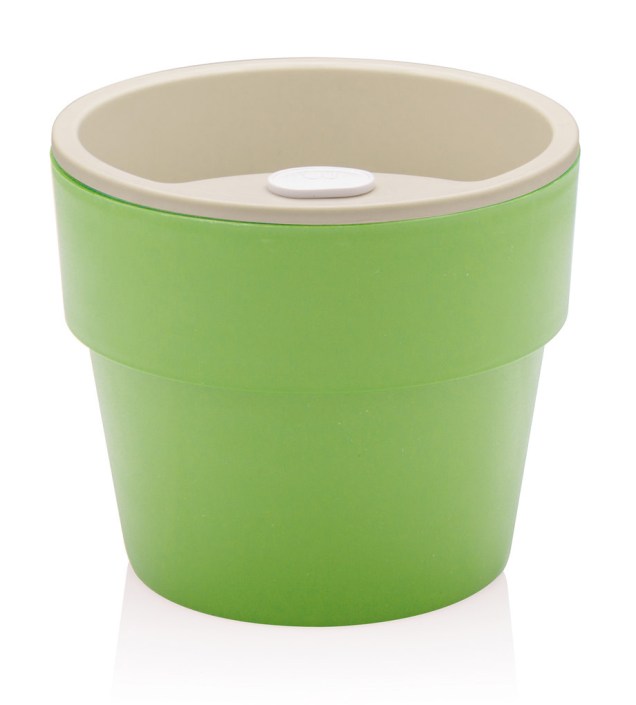 Vaso G Autoirrigável Verde Menta Fechado, custa R$ 38,02 no supermercado Carrefour. Vaso G Autoirrigável Verde Menta Fechado, custa R$ 38,02 no supermercado Carrefour.