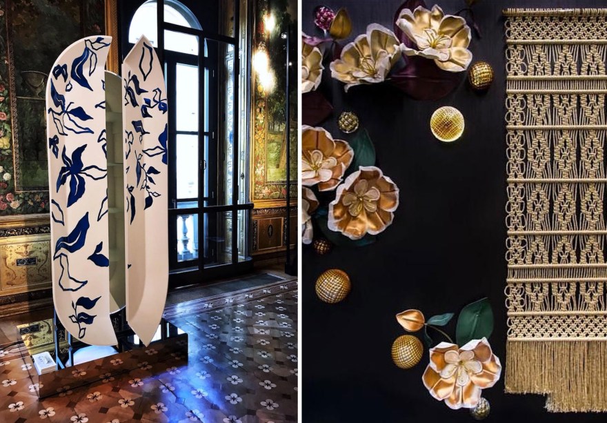 Os designers holandeses trouxeram os anos dourados do país e de seus grandes pintores. Cada criador foi convidado a pensar o melhor jeito de traduzir esse período para uma linguagem moderna. À esquerda, móvel de Corian, com referência à pintura das cerâmicas. Os designers holandeses trouxeram os anos dourados do país e de seus grandes pintores. Cada criador foi convidado a pensar o melhor jeito de traduzir esse período para uma linguagem moderna. À esquerda, móvel de Corian, com referência à pintura das cerâmicas.