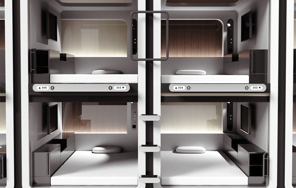 Hotéis cápsula Japão – First Cabin Hotéis cápsula Japão – First Cabin