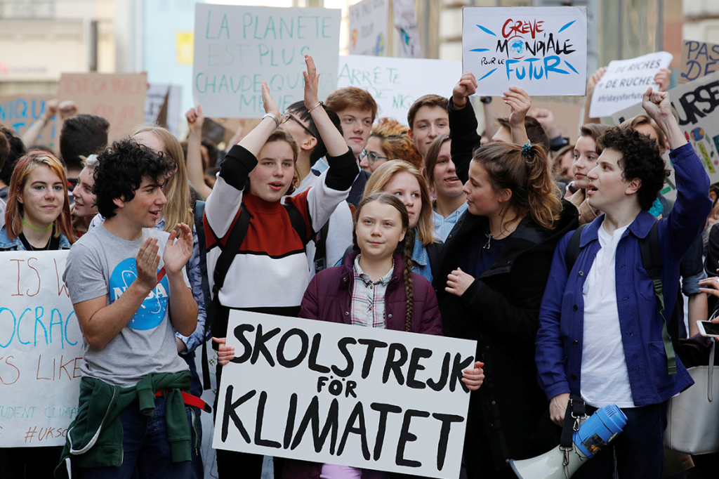 Queimadas na Amazônia são o tema da manifestação Fridays for Future