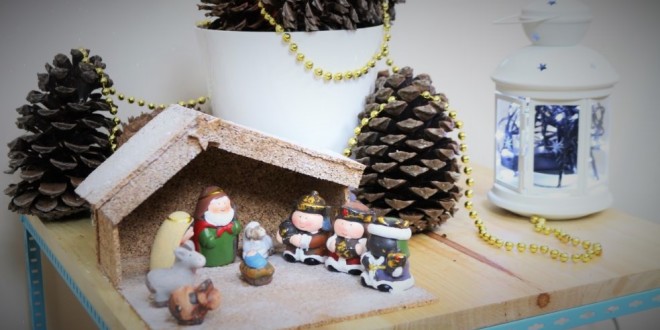 Faça você mesmo: um presépio de Natal gastando pouco