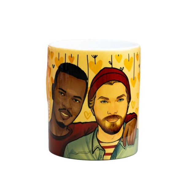 <b>Caneca com caricatura Caricanecas:</b><span style="font-weight:400;"> </span><span style="font-weight:400;">Com desenhos inspirados no cartoon, que traz traços mais sofisticados e realistas. </span><i><span style="font-weight:400;">Preço R$ 59</span></i>