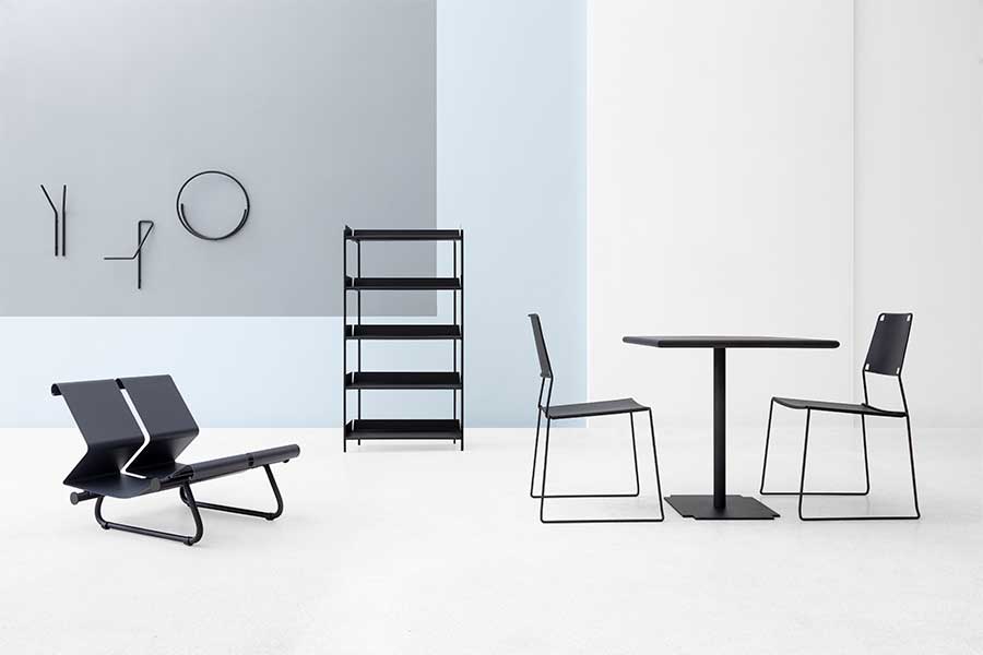 A marca ,Ovo lança mobiliário para espaços de uso coletivo