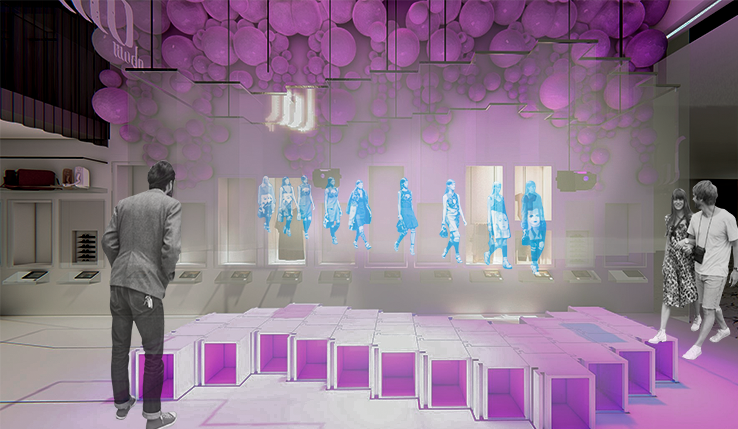 Dupla de arquitetas projeta loja adaptada para pós-pandemia