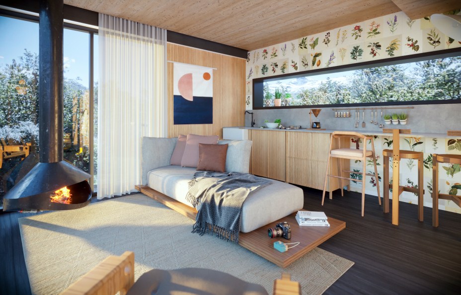 Loft Casal e Dois Irmão, por Forma\011 + Miúda Mobília + Sheepy | O projeto das arquitetas Julia Varon e Isadora Vaz (Forma\011) privilegiou uma base de madeira - carvalho claro e carbonizada - para destacar as estampas de flores, animais e plantas que estão por toda parte.