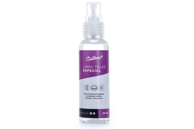 <span style="font-weight: 400">Limpa telas (</span><a href="https://click.linksynergy.com/deeplink?id=*c/aJk4Tx54&mid=41720&murl=https%3A%2F%2Fwww.lojaiplace.com.br%2FiPlace%2Fproduto%2Fsuportes-e-organizadores%2Flimpa-telas-customic-299653%2F214925%2F&u1=Casa.com"><span style="font-weight: 400">R$ 35,10</span></a><span style="font-weight: 400">), na iPlace </span> <span style="font-weight: 400">Limpa telas (</span><a href="https://click.linksynergy.com/deeplink?id=*c/aJk4Tx54&mid=41720&murl=https%3A%2F%2Fwww.lojaiplace.com.br%2FiPlace%2Fproduto%2Fsuportes-e-organizadores%2Flimpa-telas-customic-299653%2F214925%2F&u1=Casa.com"><span style="font-weight: 400">R$ 35,10</span></a><span style="font-weight: 400">), na iPlace </span>