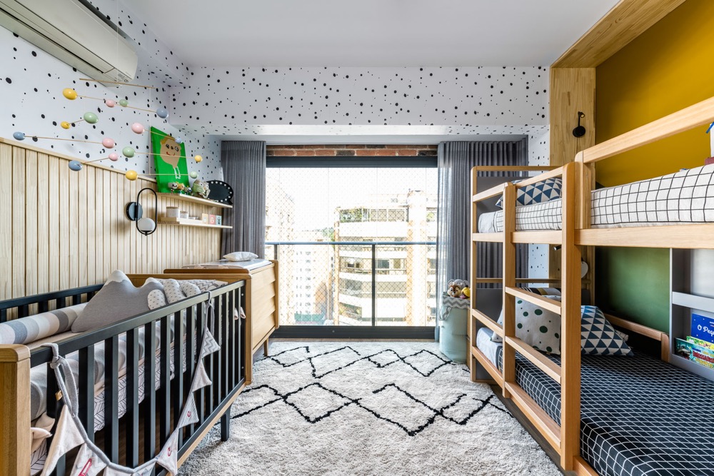 quarto infantil para três irmãos