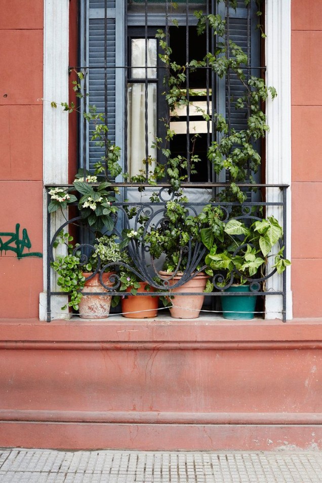 Use as suas janelas – tem uma varanda super pequena? Forre tudo com vasos e plantas para tornar a vista do nível da rua um pouco mais bonita. Use as suas janelas – tem uma varanda super pequena? Forre tudo com vasos e plantas para tornar a vista do nível da rua um pouco mais bonita.