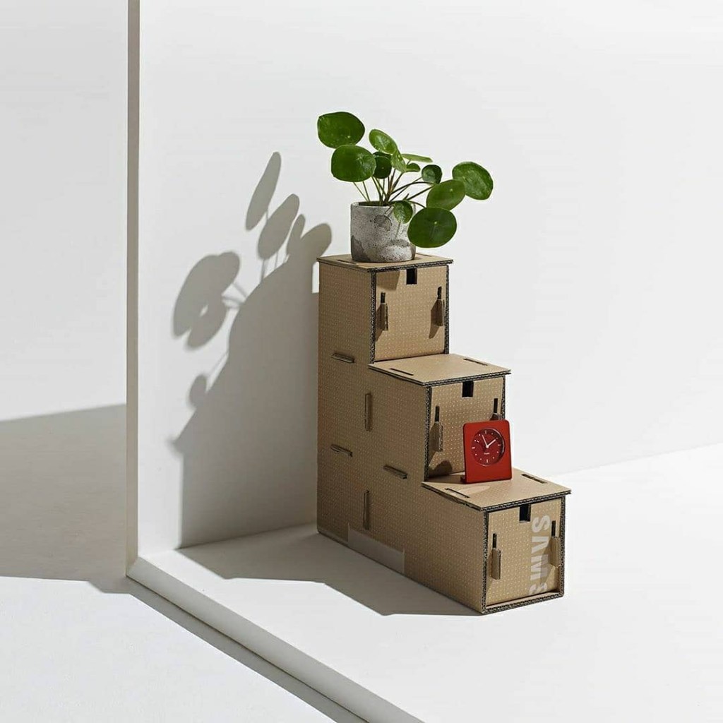 15 peças de design feitas com caixas de papelão