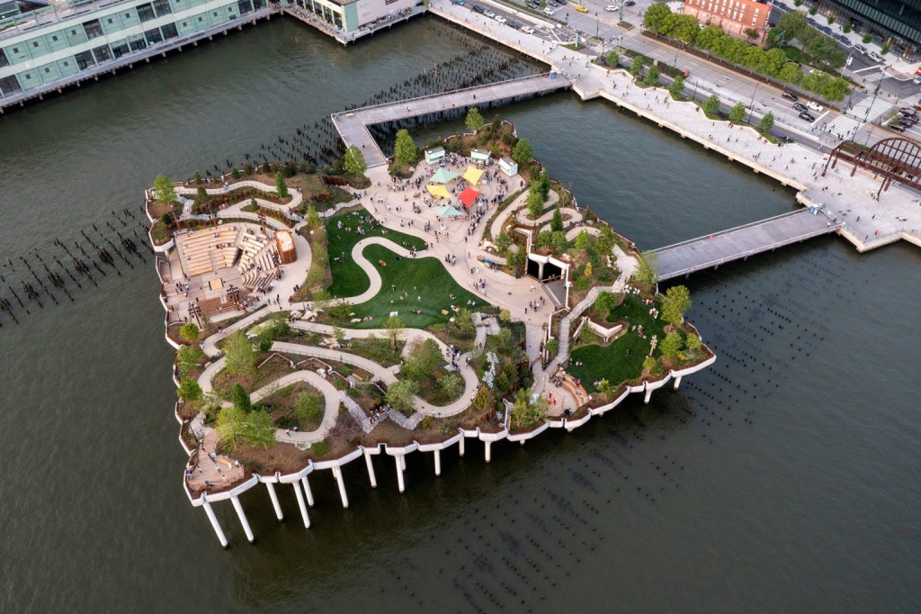 Nova York vai ganhar um parque em forma de ilha futurista! Nova York vai ganhar um parque em forma de ilha futurista!