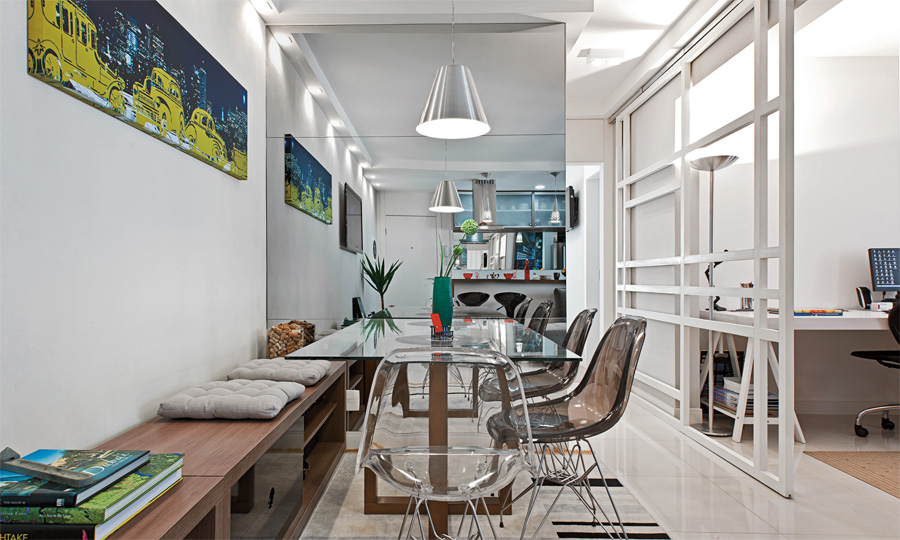 10 salas de jantar pequenas e descoladas