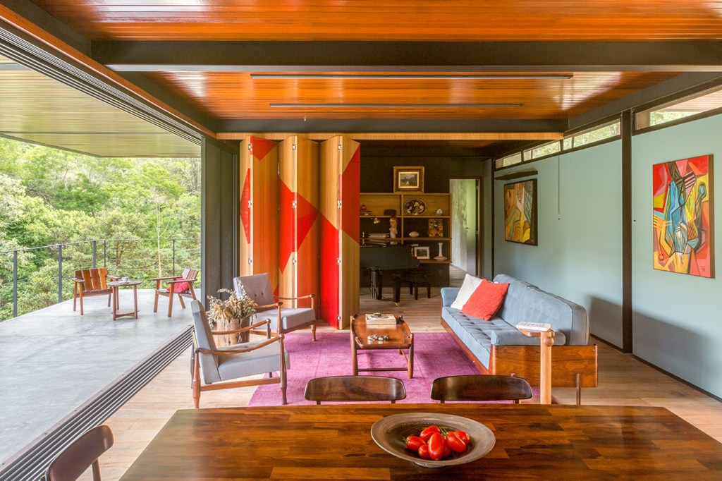 Porta camarão: a versão elegante da porta sanfonada