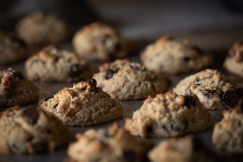 Receita de cookie vegano de maçã de 15 minutos teste