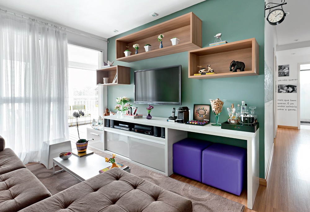 Este apê de 105 m² comprado na planta foi reformado em etapas