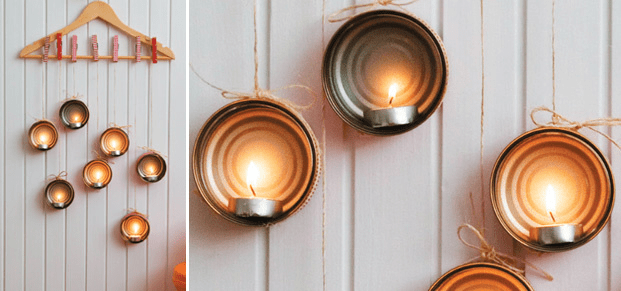 Transforme latinhas de atum em luminárias em 5 passos!