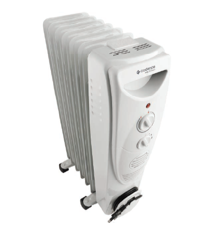 O modelo Aquece 410, da Cadence, funciona a óleo. A potência é de até 1 500 W, com três níveis de aquecimento. Apresenta medidas de 23,5 x 63,5 x 63,5 cm e peso de 8,3 kg, com rodinhas que permitem levá-lo de um ambiente a outro. Loja da marca , R$ 239,90 O modelo Aquece 410, da Cadence, funciona a óleo. A potência é de até 1 500 W, com três níveis de aquecimento. Apresenta medidas de 23,5 x 63,5 x 63,5 cm e peso de 8,3 kg, com rodinhas que permitem levá-lo de um ambiente a outro. Loja da marca , R$ 239,90