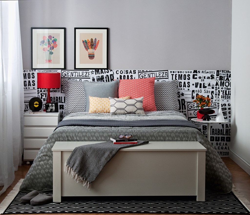10 sugestões de decoração para a parede de cabeceira
