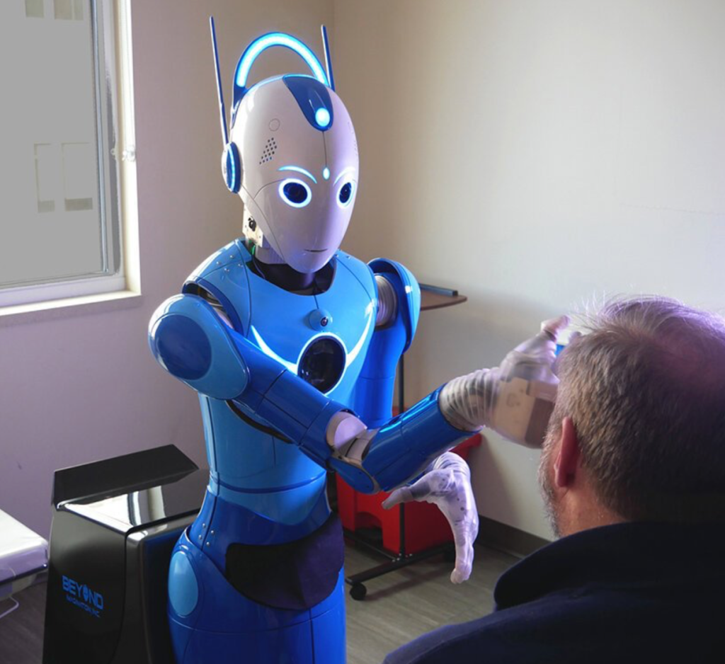 Este robô pode ser de tudo, de médico a astronauta