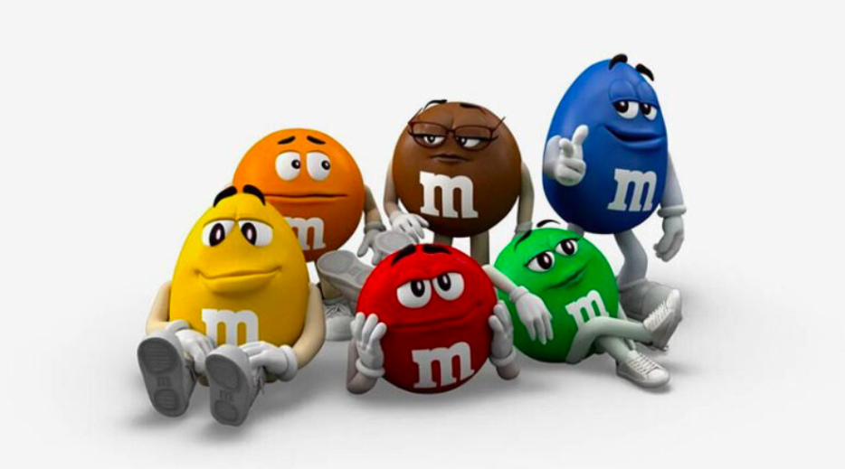 M&Ms ganham novos designs e novas personalidades