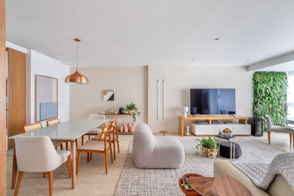 No Rio, apê de 175 m² ​​alia funcionalidade, praticidade e beleza