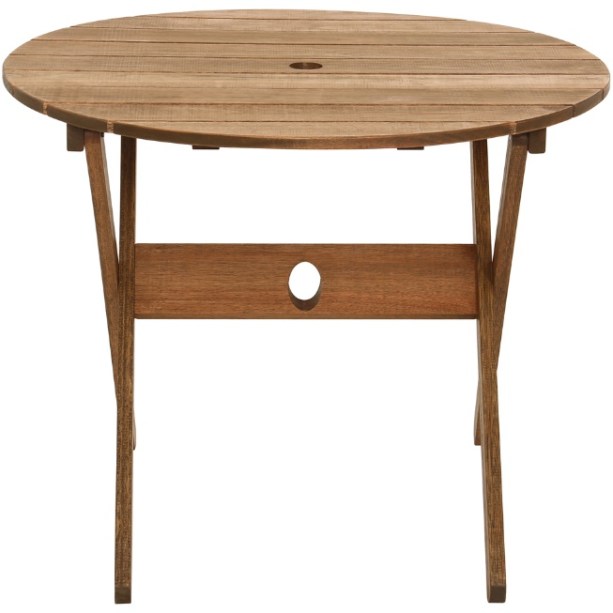 Uma pequena mesa pode fazer o truque na sua varanda. Na foto, Leme Mesa Dobrável Redonda Uma pequena mesa pode fazer o truque na sua varanda. Na foto, Leme Mesa Dobrável Redonda