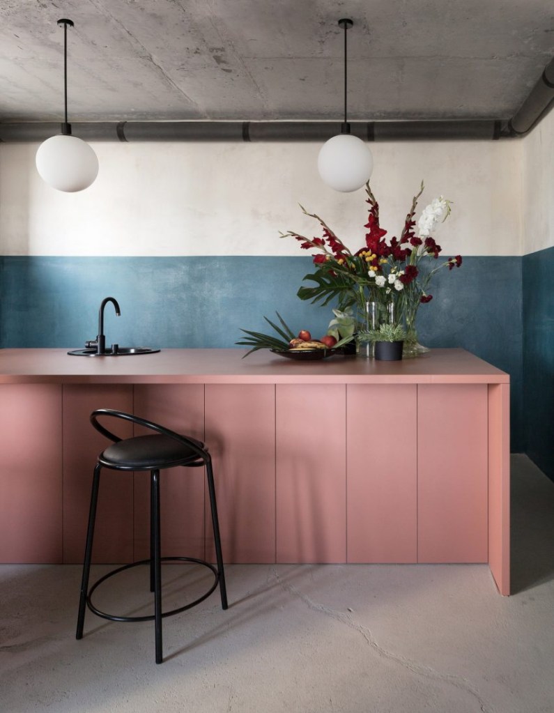 6-10-cozinhas-que-usam-rosa-de-forma-criativa cozinha rosa