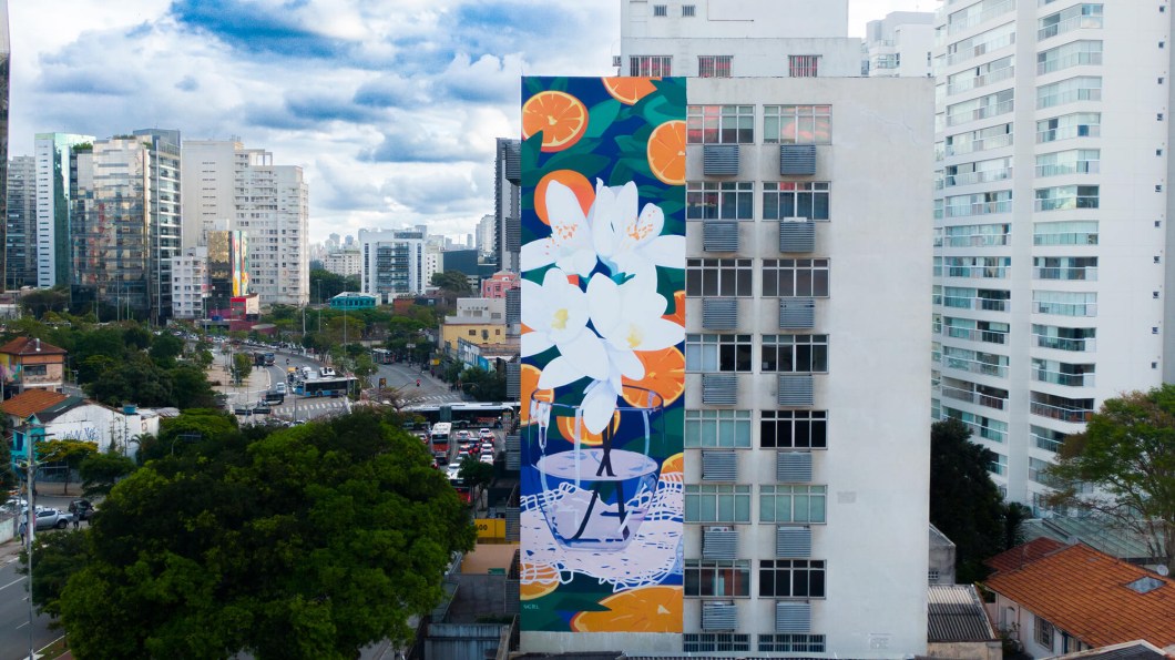 Pintura de Pastel para a terceira edição do NaLata. Pintura de Pastel para a terceira edição do NaLata.