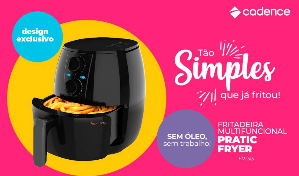 Air fryer; fritadeira sem &oacute;leo