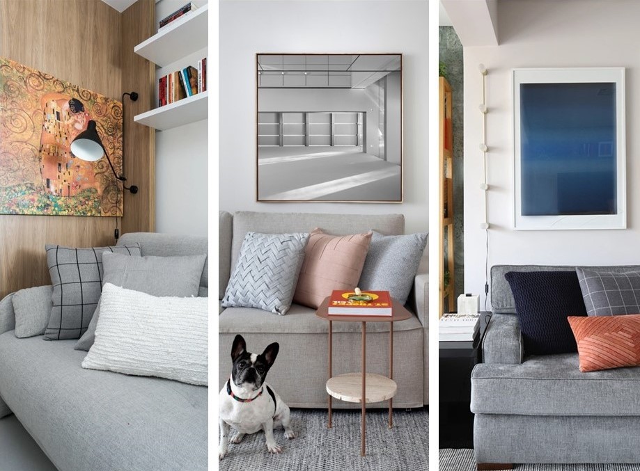 Sofá cinza: 28 inspirações de peças em vários estilos