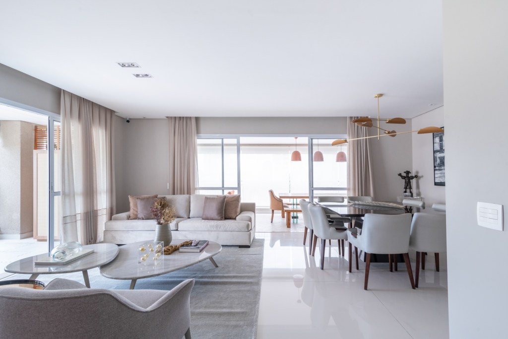 Apartamento de 240 m² para família com gêmeos fica pronto em dois meses