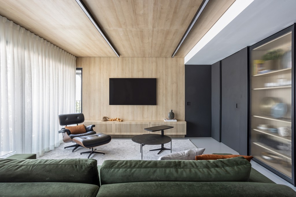 Iluminação é o ponto alto do apê de 130m² da influencer digital