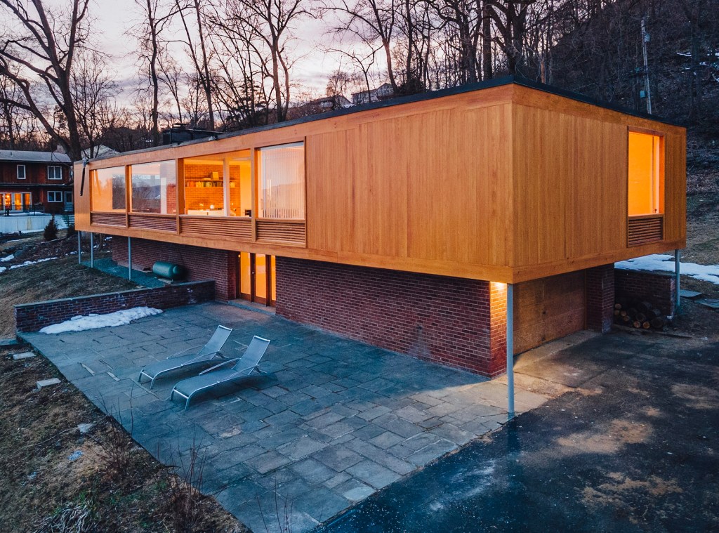 The Philip Johnson Wolfhouse, nos Estados Unidos.