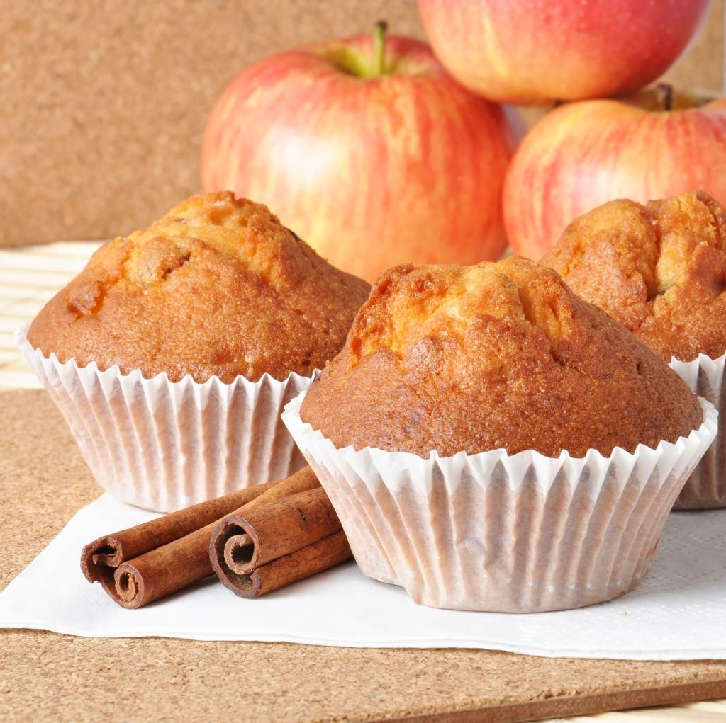 Muffin integral de ma&ccedil;&atilde;
