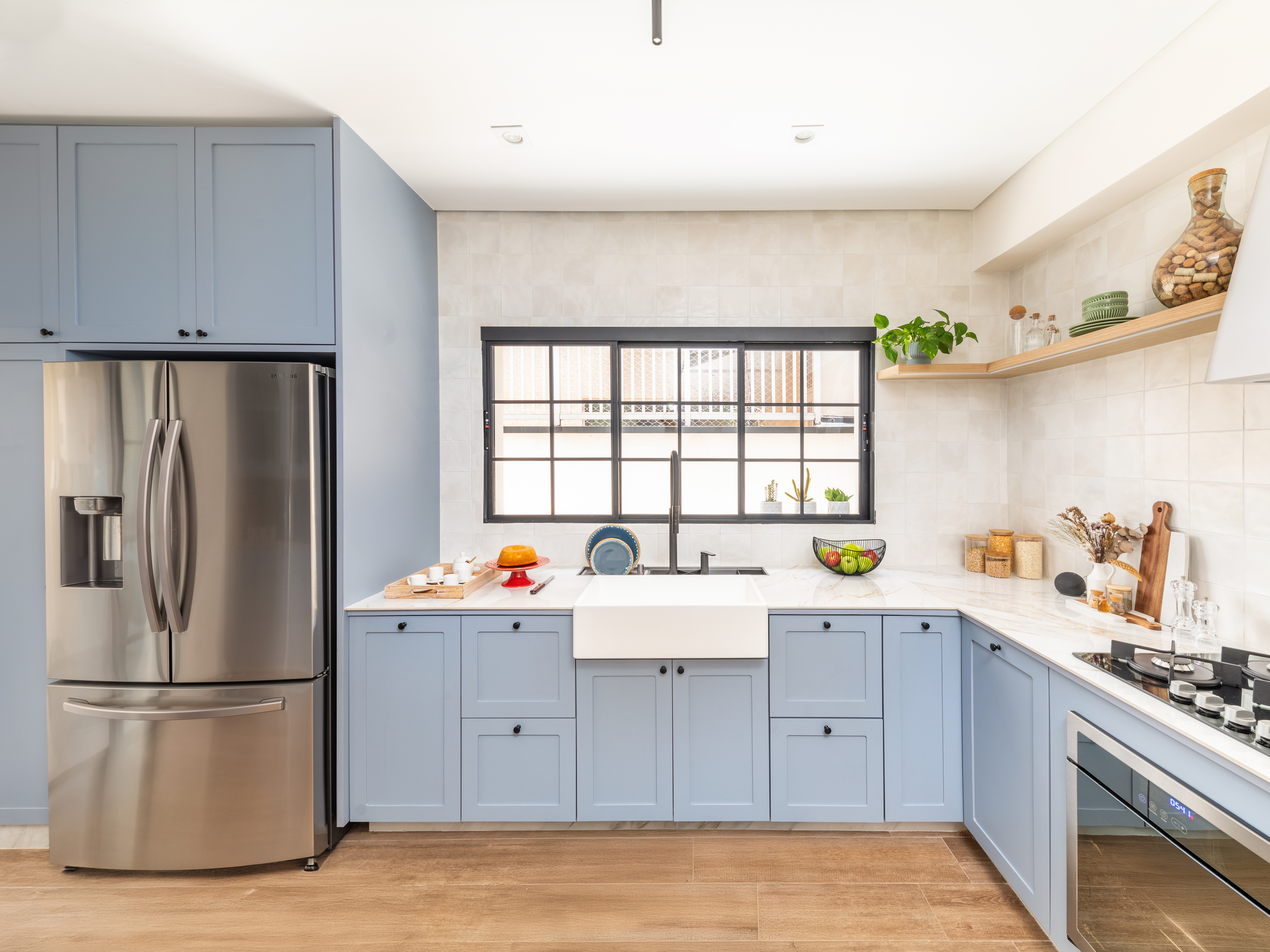 Cozinha verde e azul: a tendência de decoração + dicas e inspirações